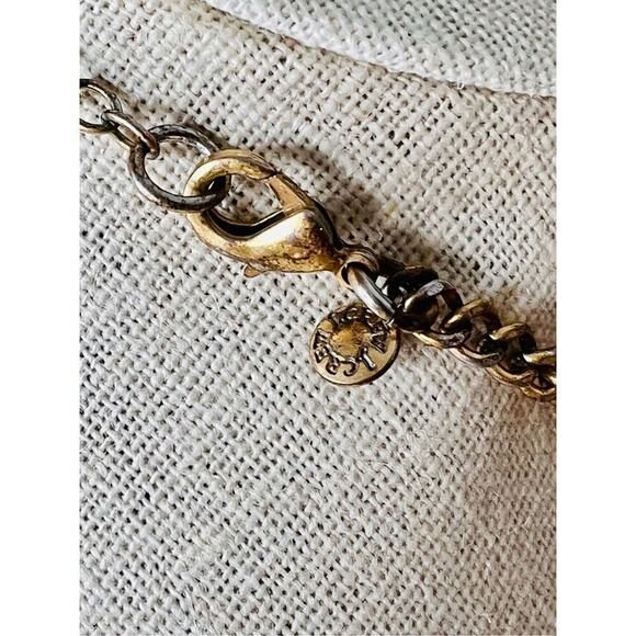 J. Crew‎ Gold Rhinestone Crystal Cluster Statement Padgent Wedding Necklace - Picture 4 of 6